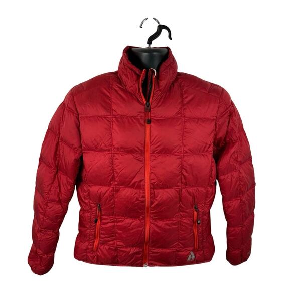 Eddie Bauer Jackets & Blazers - Eddie Bauer First Ascent EB 800 Down Puffer Jacket Red Womens Large